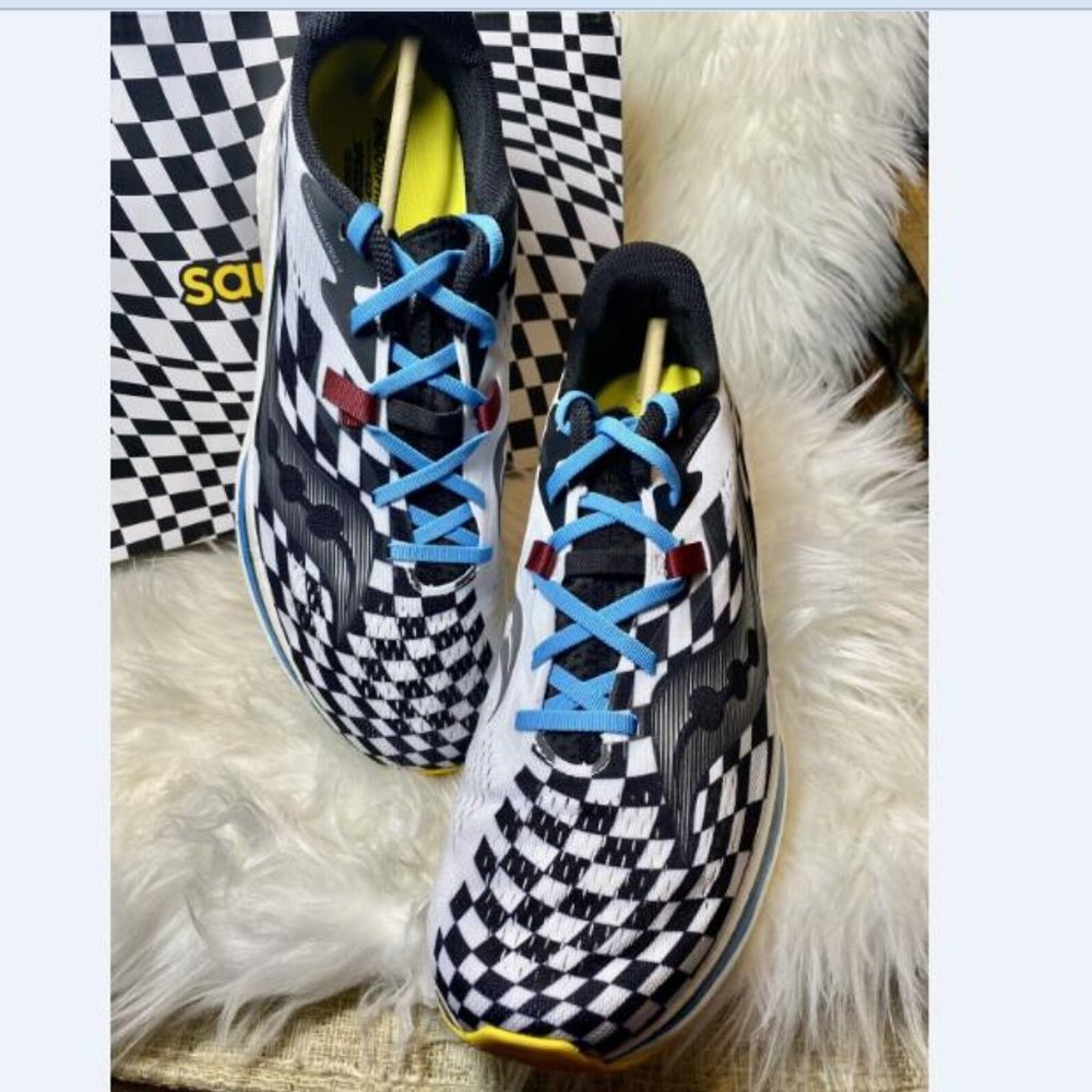 Saucony Endorphin Speed Pro 2 Men's Size 9.5 Reverie White Black S20688-40 New - Picture 5 of 10